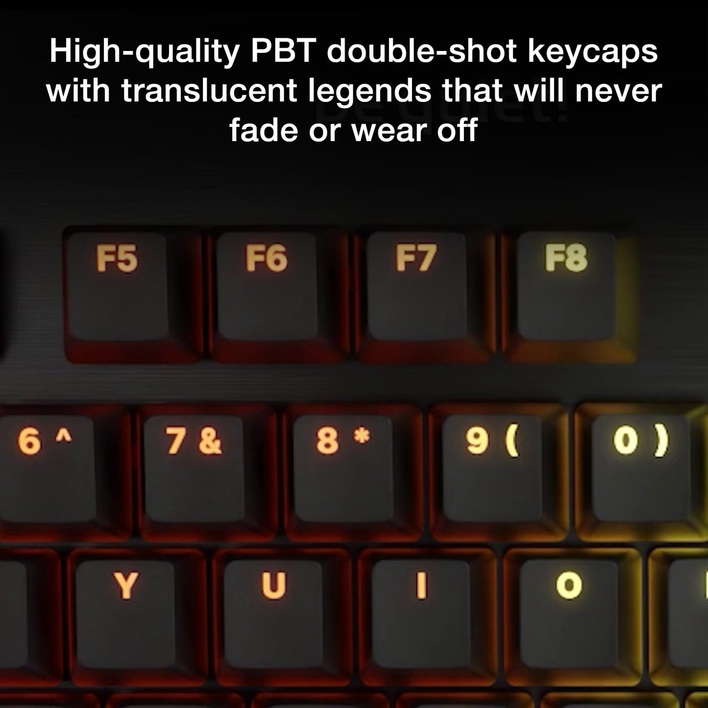be quiet! Dark Mount mechanical keyboard, silent switches, detachable numpad, ARGB, PBT keycaps.