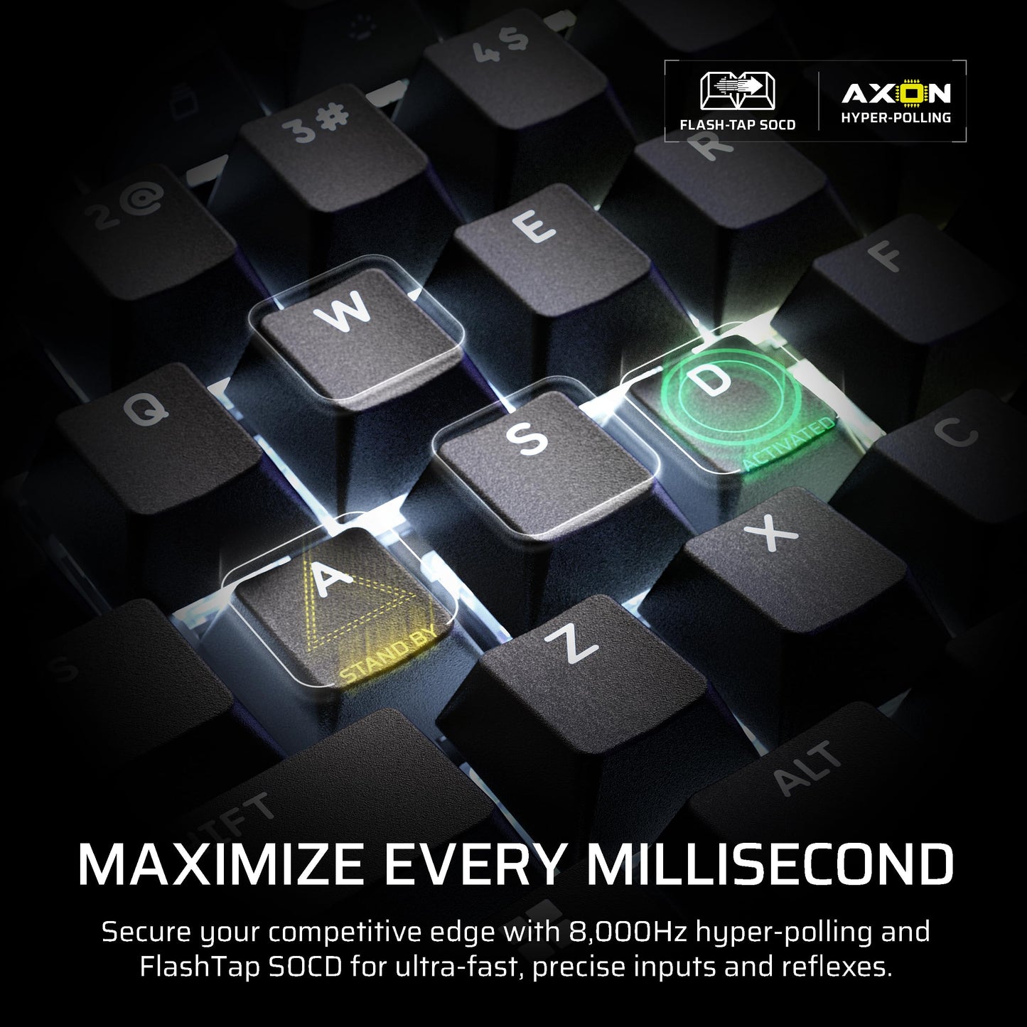 Corsair Galleon 100 SD RGB wired keyboard, Stream Deck integration, hotswap, RGB, 8000Hz.