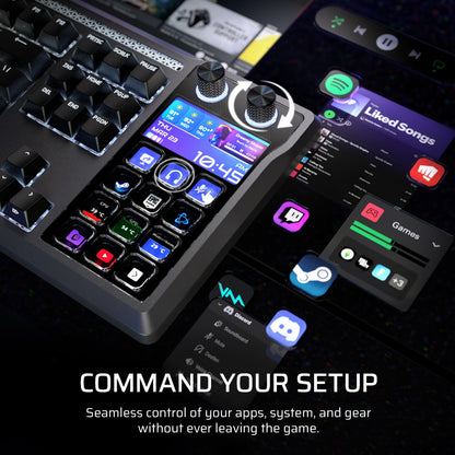 Corsair Galleon 100 SD RGB wired keyboard, Stream Deck integration, hotswap, RGB, 8000Hz.